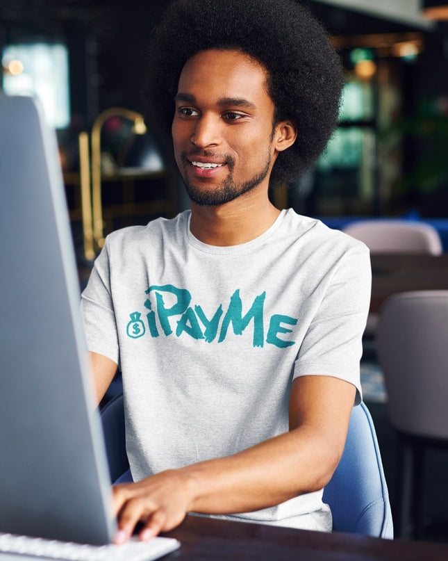 Mens iPayMe Teal T-Shirt