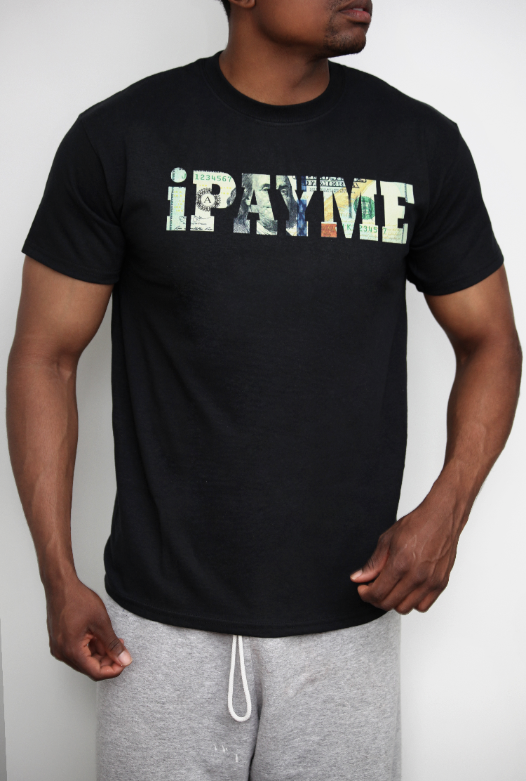 Women's Black Signature Logo T-Shirt – iPayMe