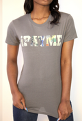 Women’s Grey iPayMe Logo T-Shirt